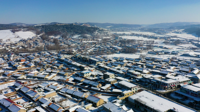 冬天雪景 春暖花开 冰雪消融