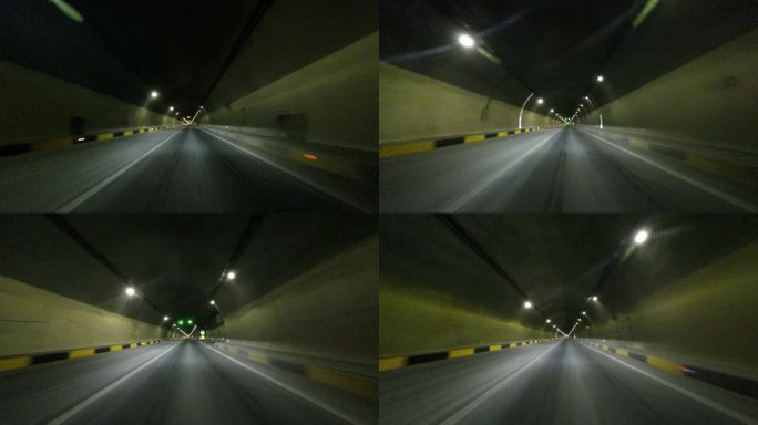 隧道 穿梭 公路 交通