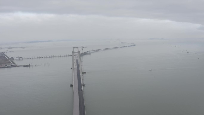 中山马鞍岛 深中通道 跨海大桥