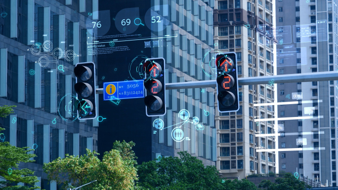 智慧城市 智慧交通 监控摄像头