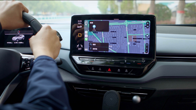 新能源汽车智能科技屏幕导航