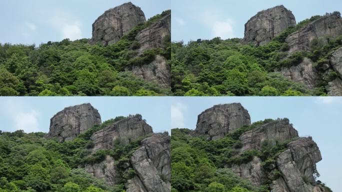 大自然风光风景  奇峰异石  和平仙女石