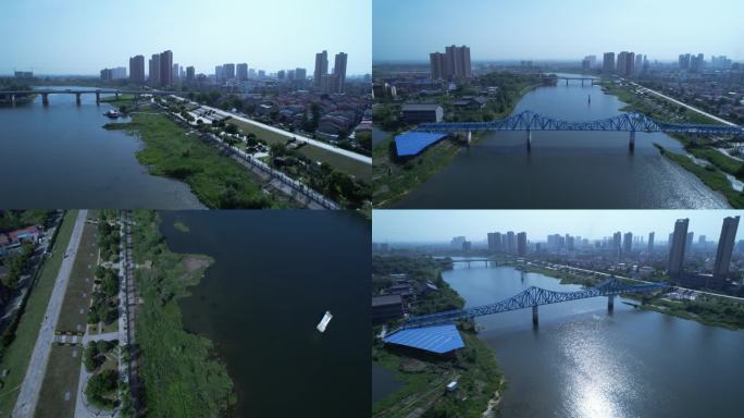 【4K】武汉黄陂前川滠水河公园航拍