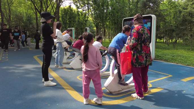 北京通州漕运码头绿色城市儿童乐园大运河