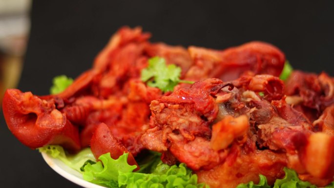 熟食店  熟食 卤肉 鸡肉 猪肉