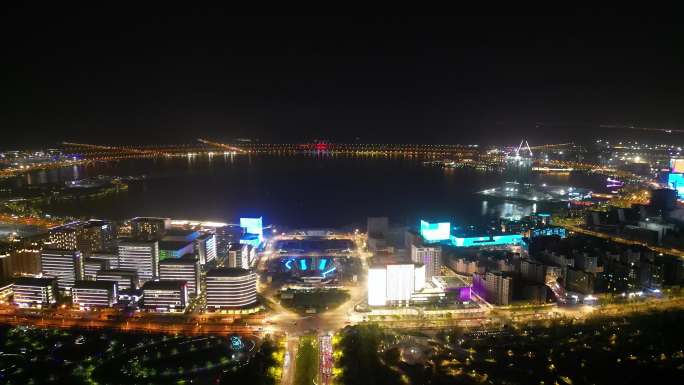 4K滴水湖夜景