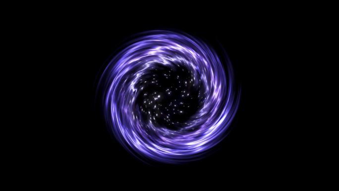 黑洞旋转宇宙传送门（高清带通道）