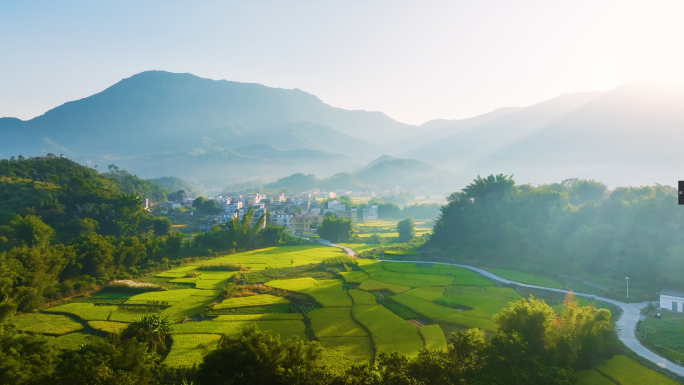 乡村振兴 美丽乡村 早晨1