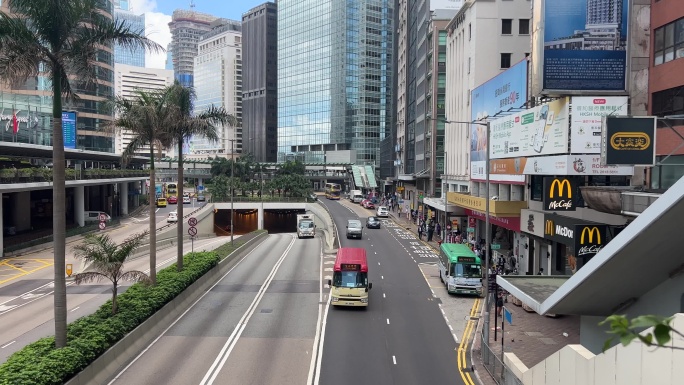 香港干诺道中交通枢纽