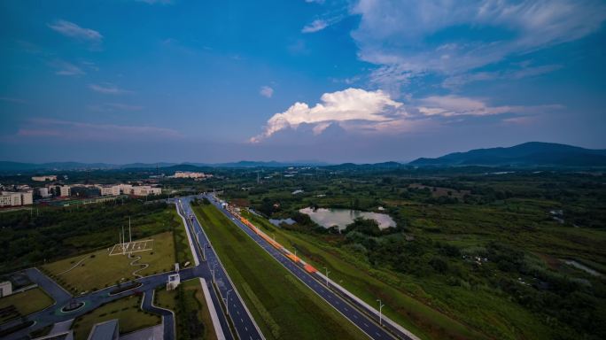 南京 溧水 生态示范区 道路