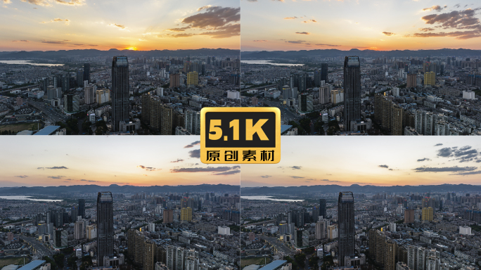 5K-昆明昆钢大厦，索菲特大厦夜景延时