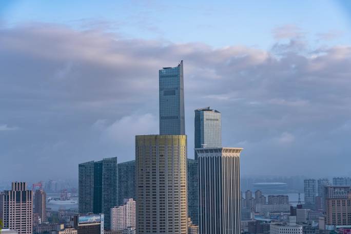 裕景清晨平流雾相机延时