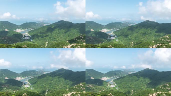 珠海高栏港风车山延时摄影