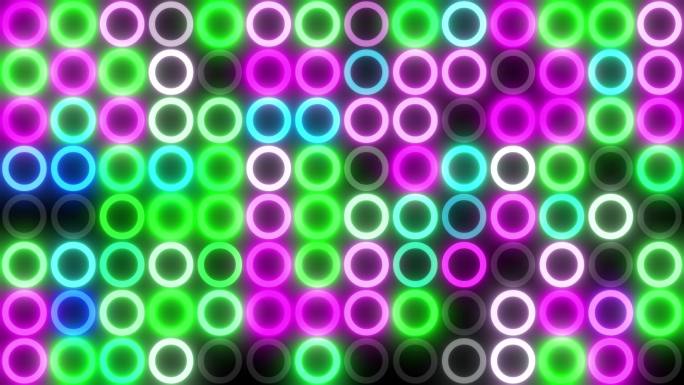 4K蓝绿紫动感灯管大动画无缝循环