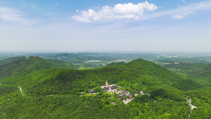 8K茅山风景区航拍延时合集