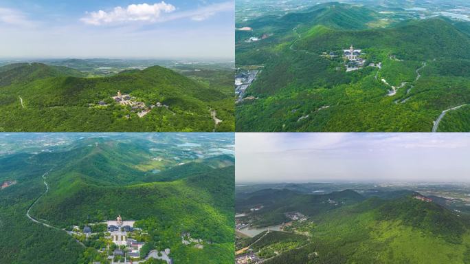 8K茅山风景区航拍延时合集