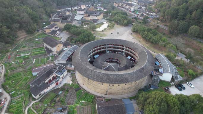 土楼振成楼福建土楼永定景区