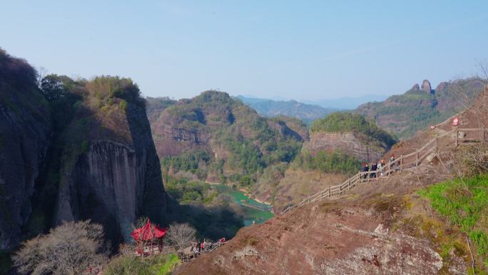 武夷山天游峰风光