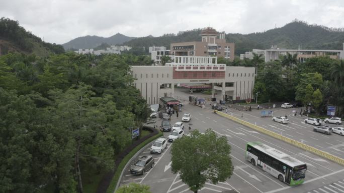 广东省惠州市惠州学院航拍大学学校