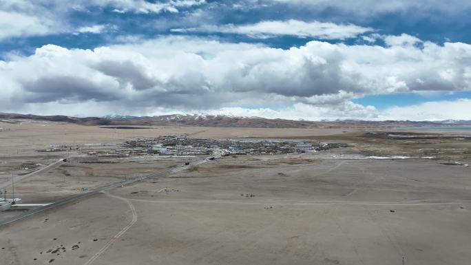 西藏航拍 陆巡兰德酷路泽