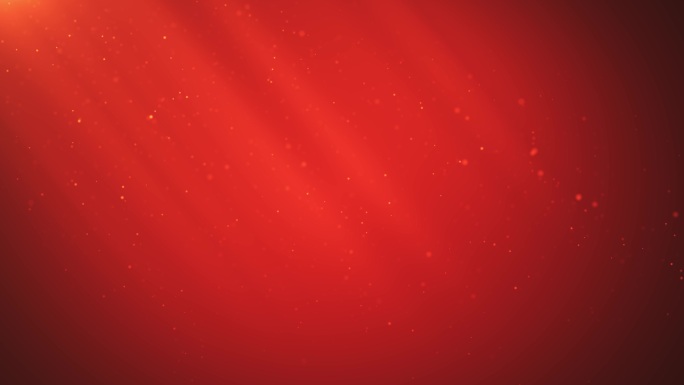 4K红色简洁动态粒子光线舞台背景视频