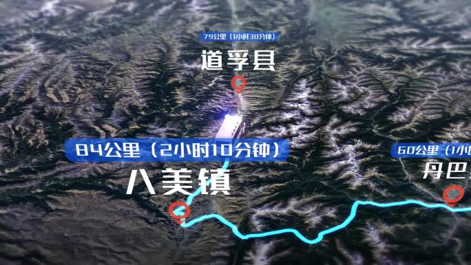 卫星地图成都_汽车路线05