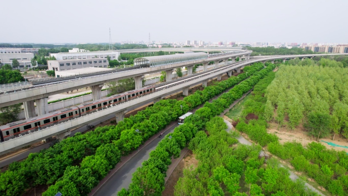 北京地铁 房山城铁 多角度跟拍