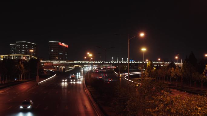 郑大一附院东院区夜景