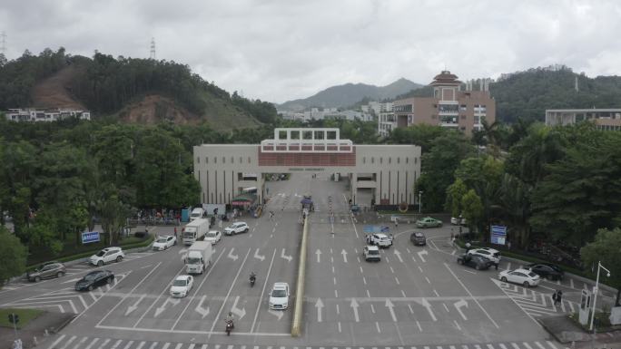 广东省惠州市惠州学院航拍大学学校