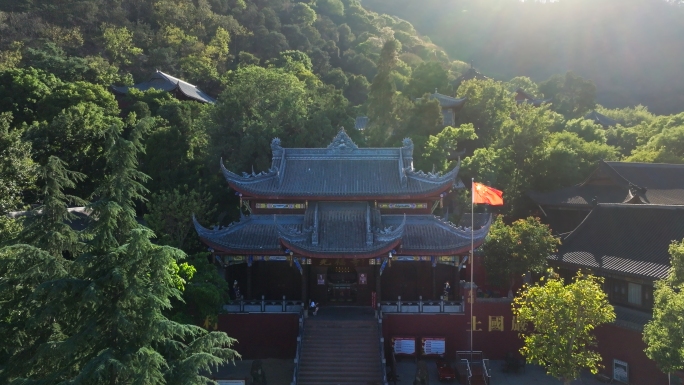 西昌泸山光福寺航拍