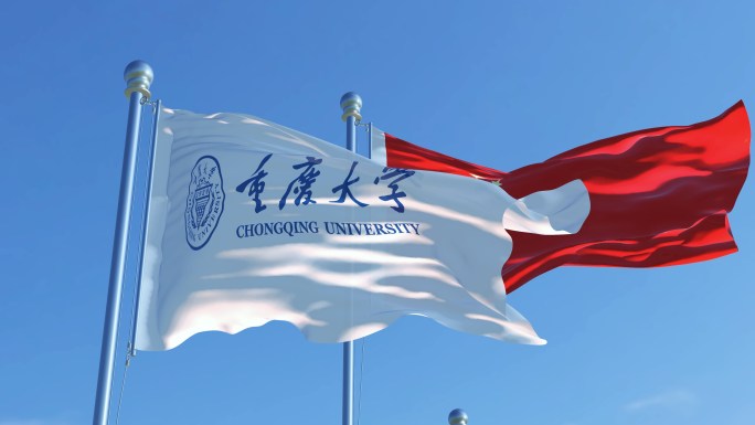 重庆大学旗帜
