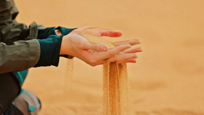 沙漠玩沙