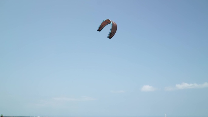 沙滩 滑翔伞 冲浪 海边