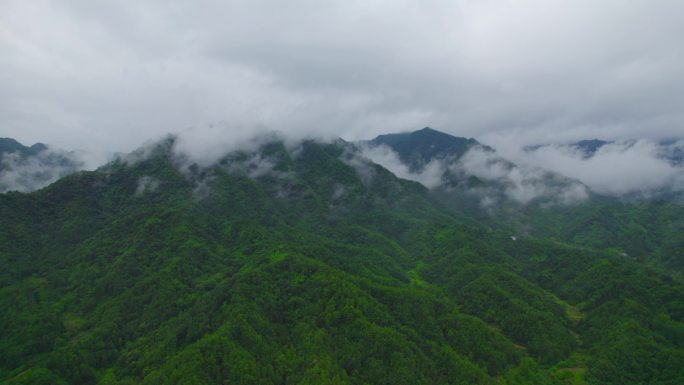 留坝县航拍穿云航拍延时