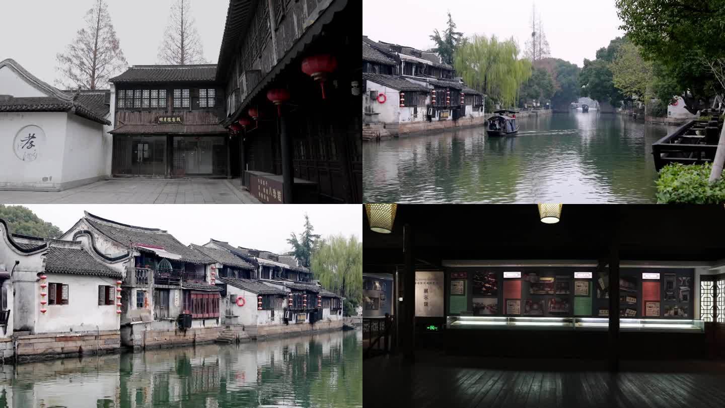 西塘古镇建筑细节+航拍
