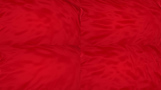 循环 4K原创 loop 丝绸 红绸素材