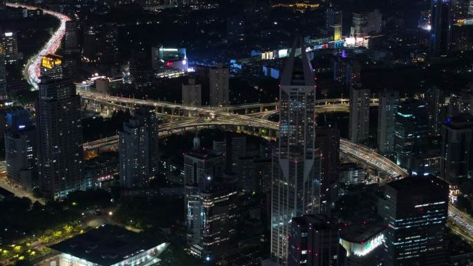 上海夜景航拍