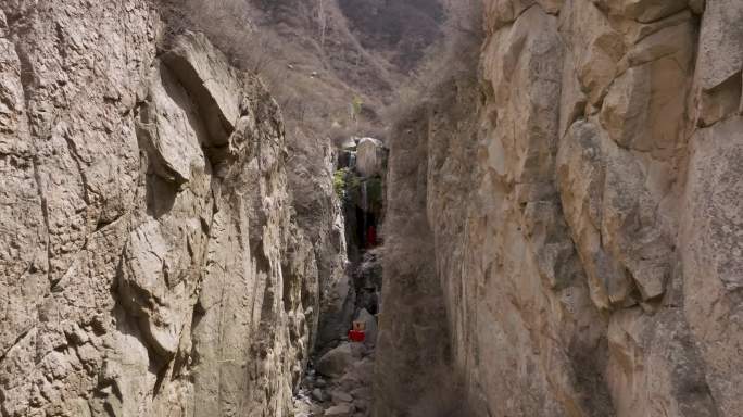 大同阳高六棱山秋林峪风光