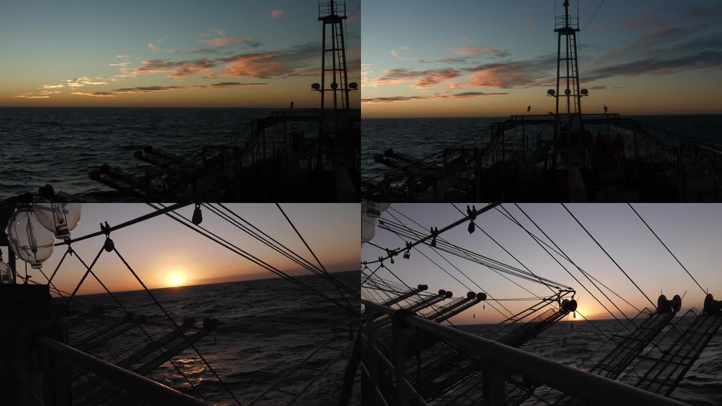 大西洋海上日落009