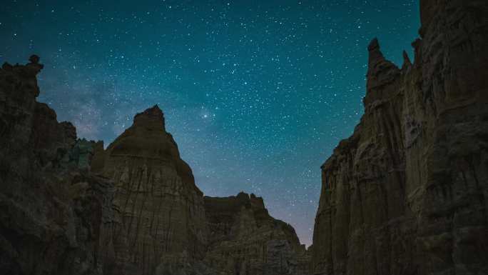 8K浪巴铺土林银河星空1