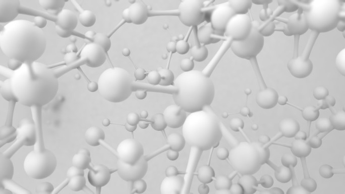 分子结构洁白分子科技背景医学