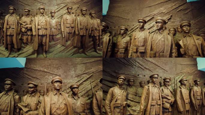 【4K】辛亥革命-革命军雕像
