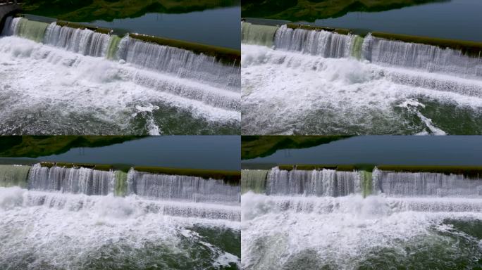 大同阳高桑干河小龙门风景区航拍