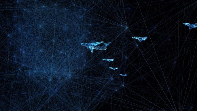 空军编队数字科技未来战争