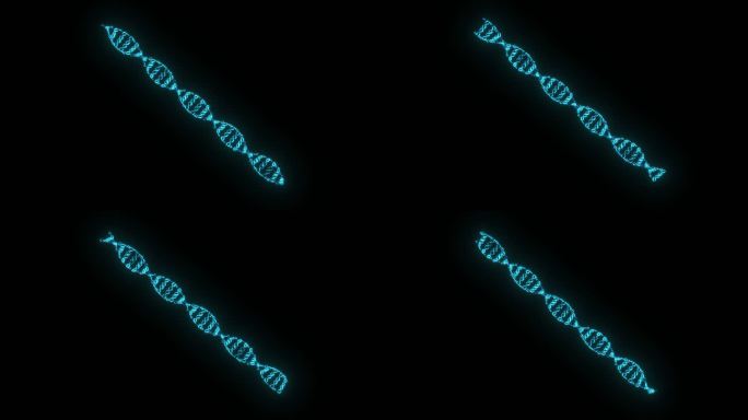 全息DNA动画素材带通道