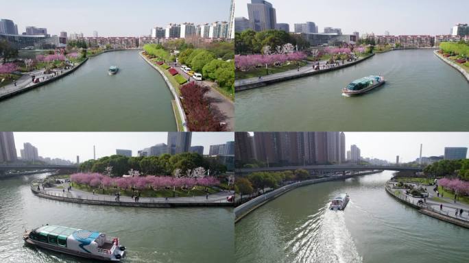 上海长风生态商务区1号滨河绿地市苏州河