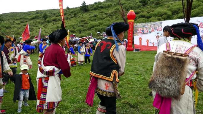 羌族 旅游文化 民族风情 歌舞表演