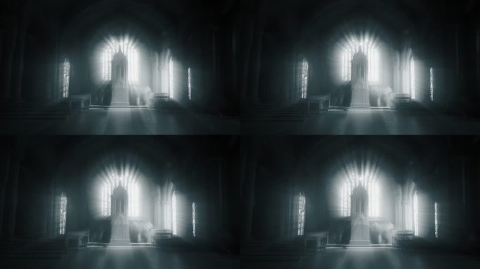 教堂大教堂宗教建筑光影变化神秘发光信仰