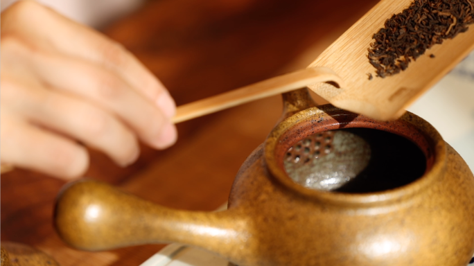 传统煮茶 围炉煮茶 普洱茶