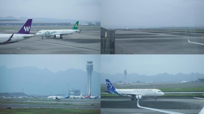 国际机场 机场 飞机 重庆江北机场